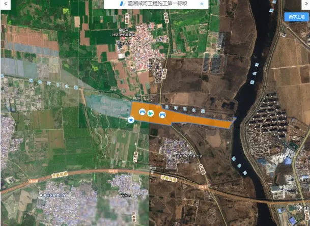 北京市首个！“智慧大脑”智慧工地助力温潮减河工程加速建设！