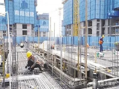 宛城区白河南棚户区改造安置房建设项目稳步推进 “智慧工地”